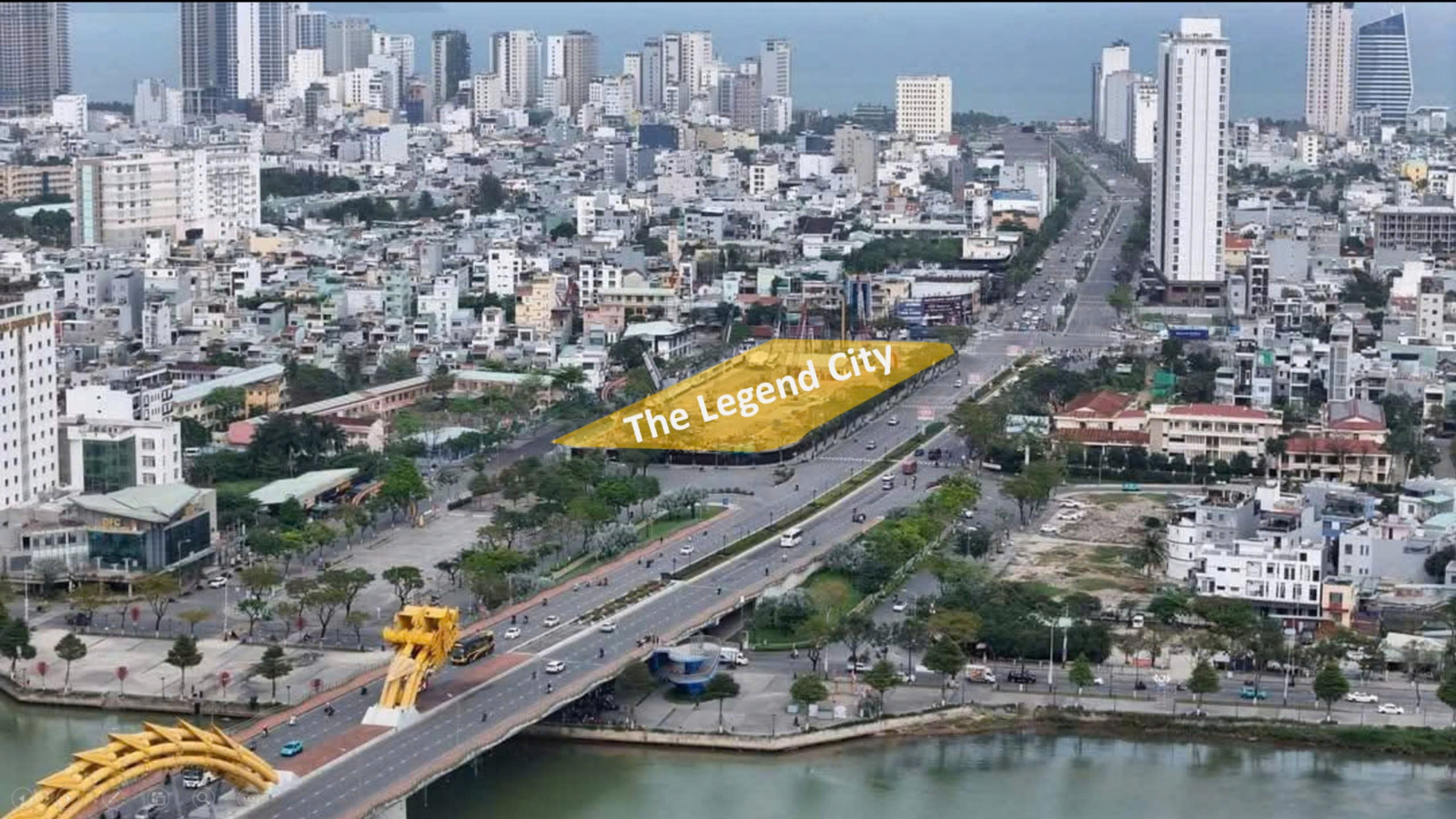 Vị trí dự án The Legend City Đà Nẵng